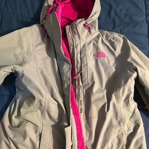 Women's north face winter jacket